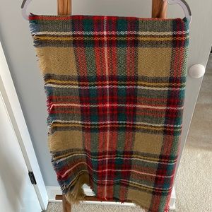 large flannel blanket scarf